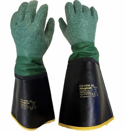 Skogholt PVC Hanske med ru håndflate
